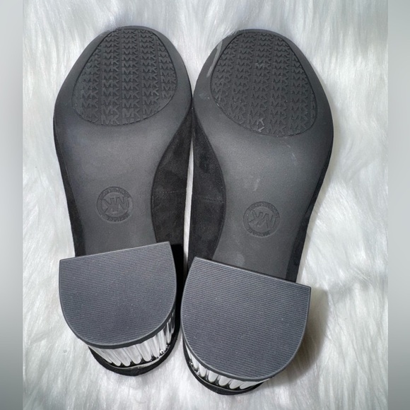 Michael Kors Black Suede Heels Timeless Design - Picture 6 of 8